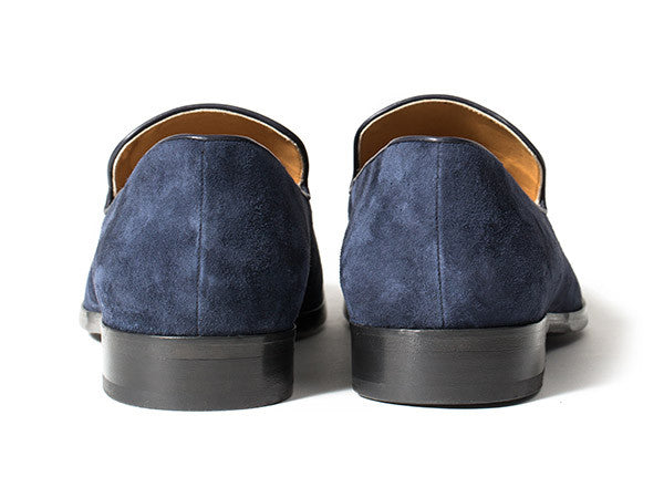 The Jim - Navy Suede