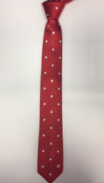 Red Polka Dot Tie