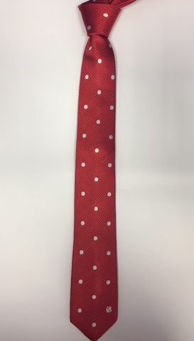 Red Polka Dot Tie