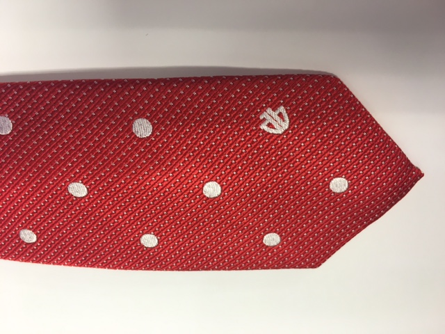 Red Polka Dot Tie