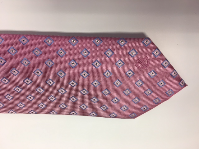 Pink Diamonds Tie