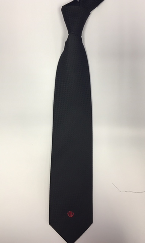 Black (Logo) Tie