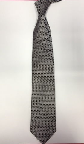 Black/Silver Links Tie