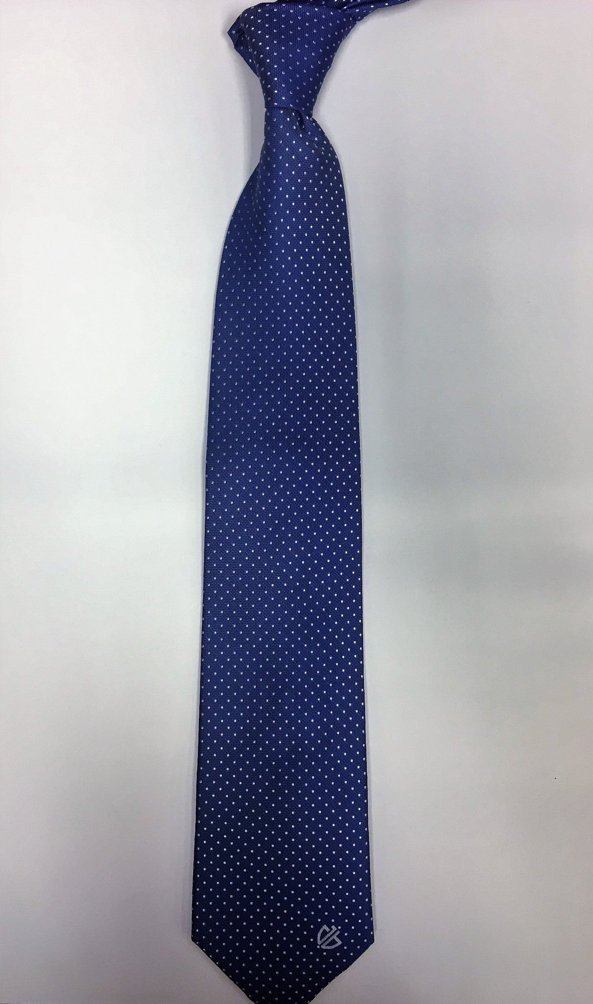 Blue w/ White Dots Tie
