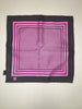 Black w/ Purple Pocket Square