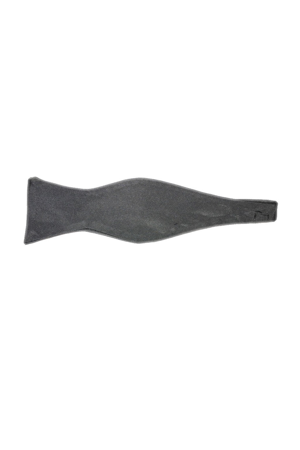 Grey Silk Bowtie