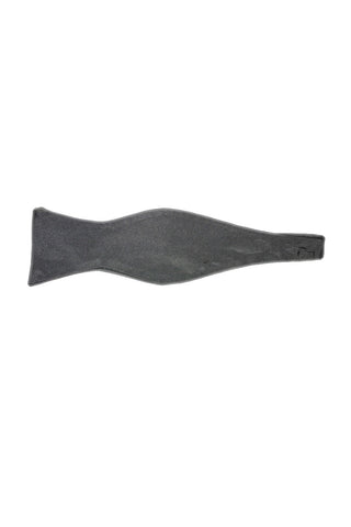 Grey Silk Bowtie