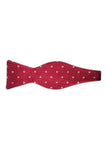 Red w/ White Squares Bowtie