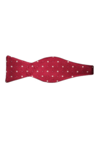 Red w/ White Squares Bowtie