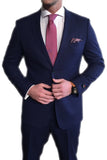 Navy with Blue/Brown Suit