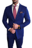 Royal Blue/Brown Suit