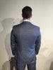 Grey/Blue Plad Suit