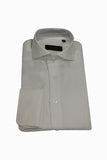 White Herringbone Shirt
