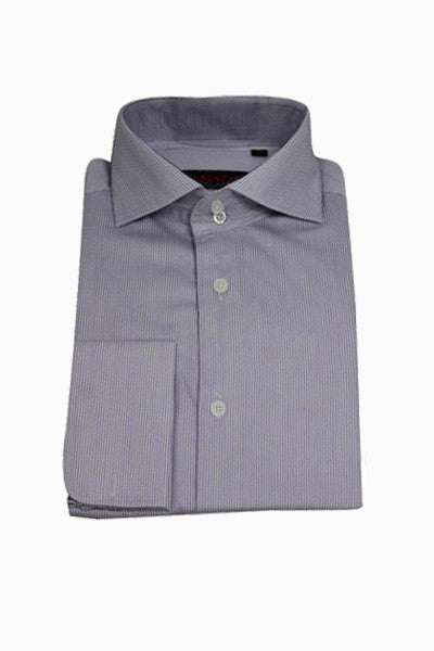 Purple Check Shirt