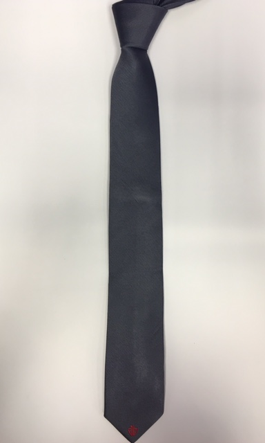 Grey (Logo) Tie