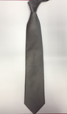 Black/Silver Links Tie