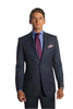 Navy/Black Stripe Suit