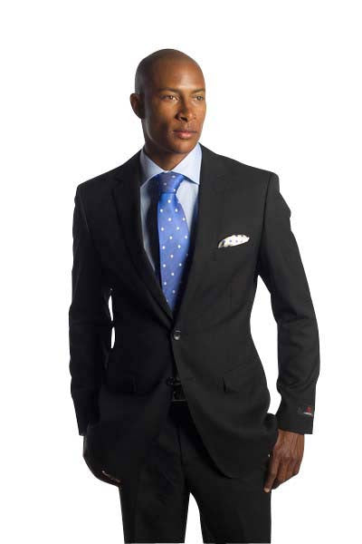 Blk Ptrn Suit