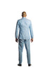 Blue Linen Suit