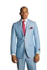 Blue Linen Suit